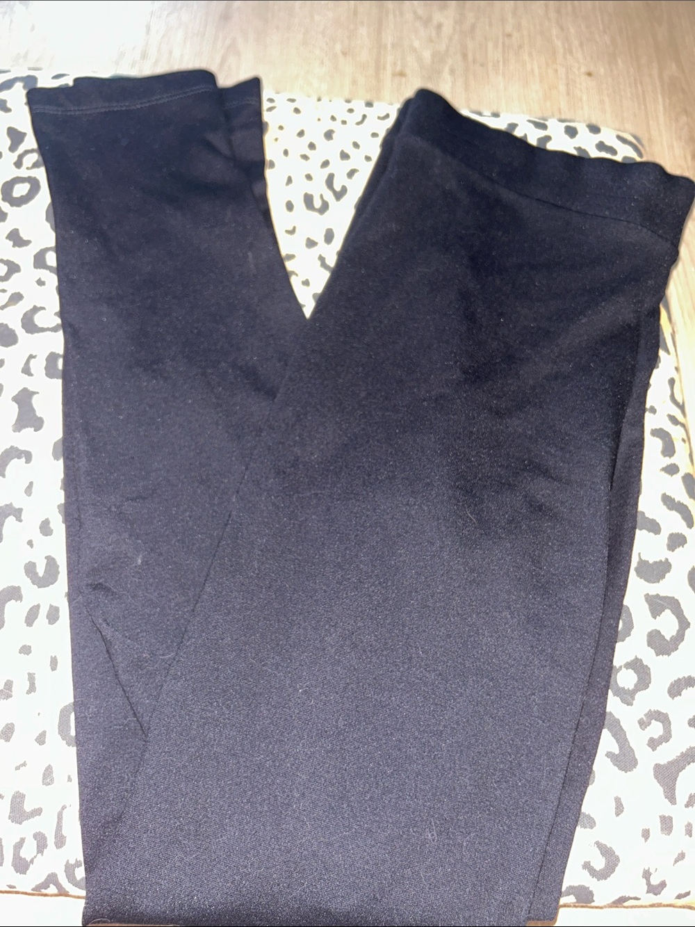 VINCE black stretch pants leggings Large